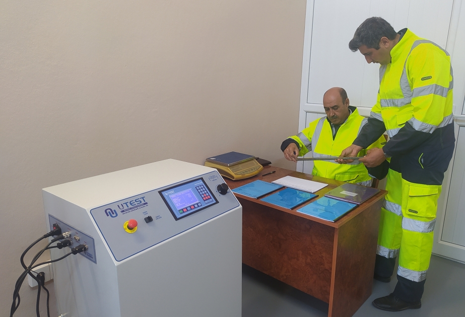Muxtar respublikada armatur sınağı laboratoriyası fəaliyyətə başlayıb