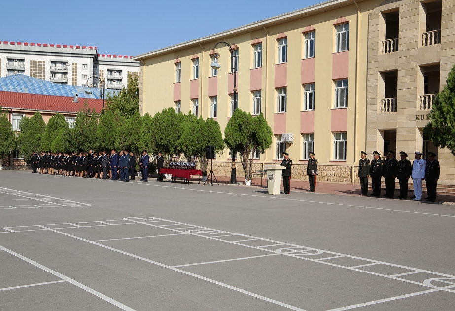 Bilik Günü münasibəti ilə Heydər Əliyev adına Hərbi Liseydə tədbir keçirilib VİDEO