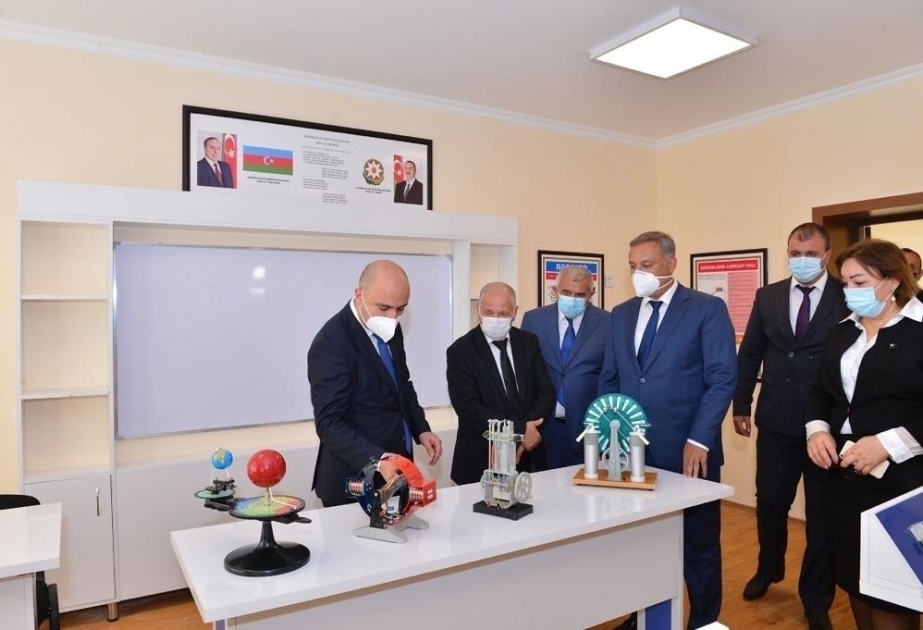 В Товузском, Газахском, Сальянском и Нефтчалинском районах состоялось открытие учебных заведений, построенных и отремонтированных Фондом Гейдара Алиева
