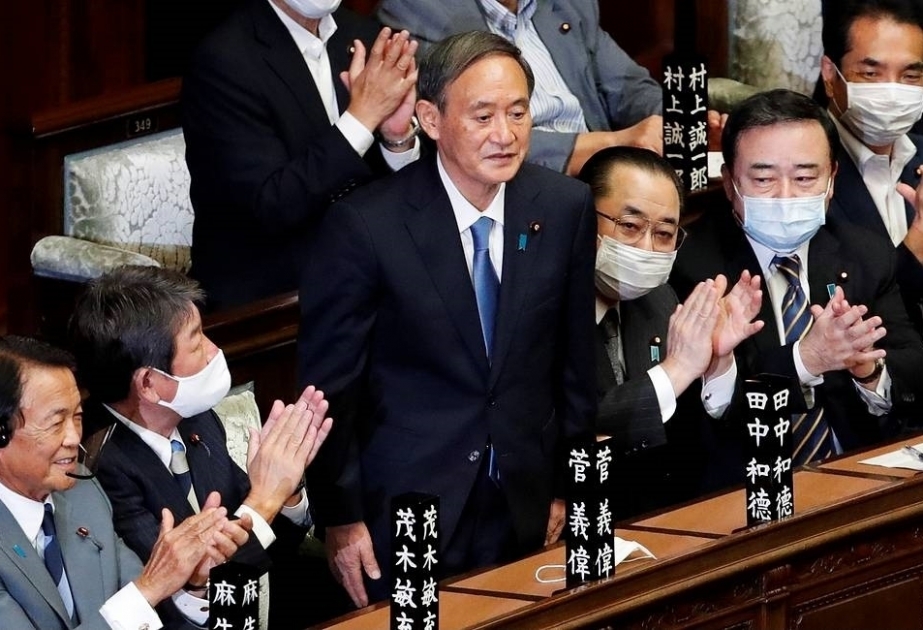 Yoshihide Suga appointed new Japanese prime minister