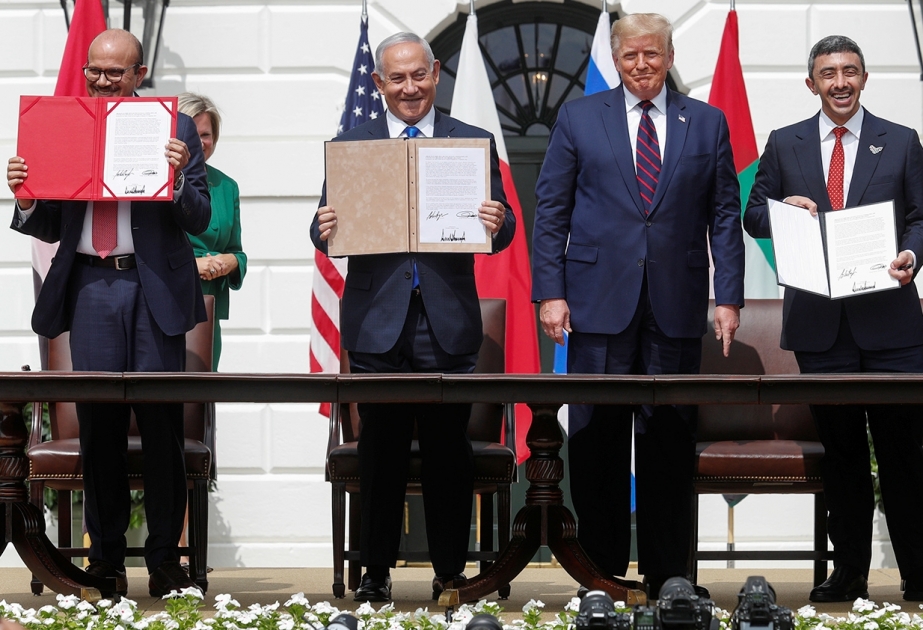 ОАЭ, Бахрейн и Израиль подписали соглашение в Белом доме об установлении дипломатических отношений
