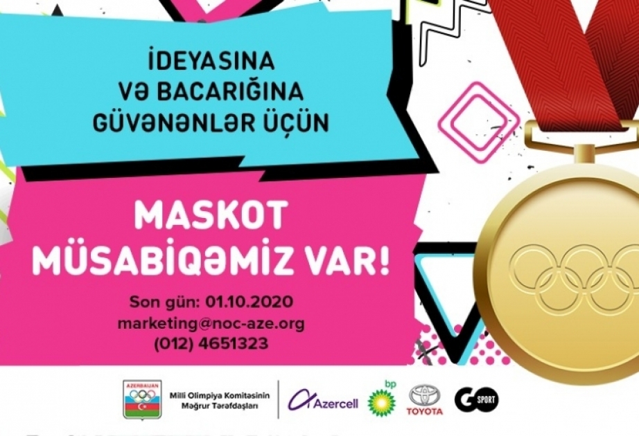 Azərbaycan Milli Olimpiya Komitəsinin maskot müsabiqəsi davam edir