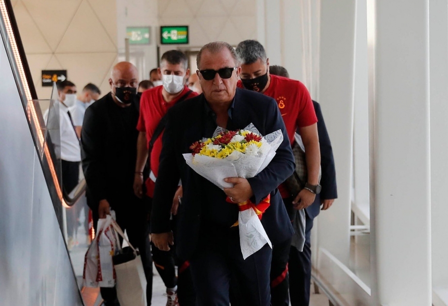 L’équipe du Galatasaray SK est à Bakou