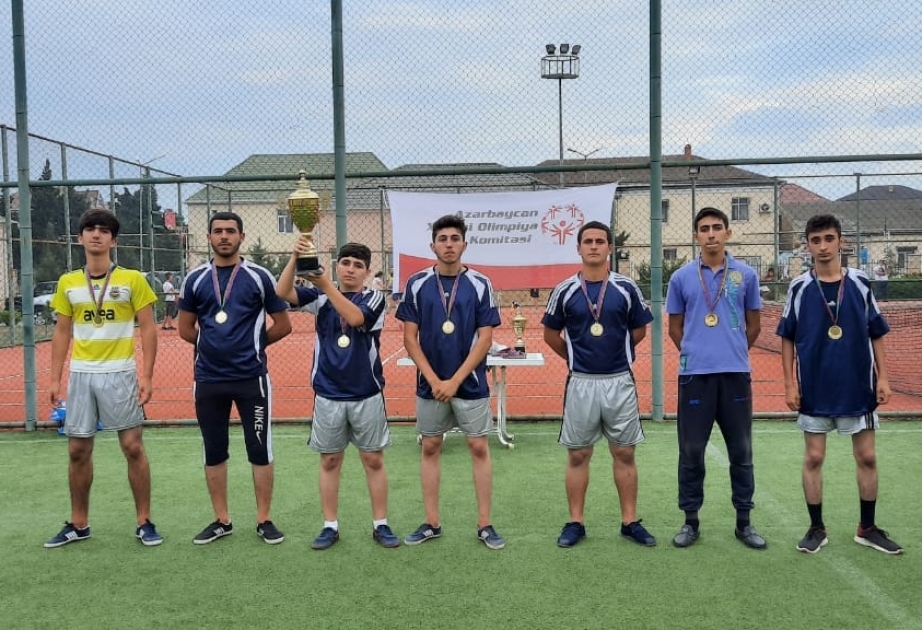 Ümumdünya Sülh Gününə həsr olunmuş futbol turniri keçirilib