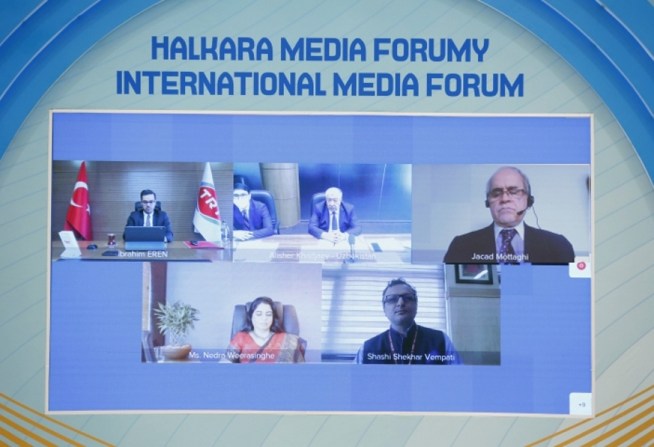 Türkmənistanda beynəlxalq media forumu keçirilib
