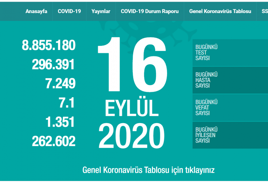 Covid-19 en Turquie: 1 771 cas et 63 décès confirmés en 24h