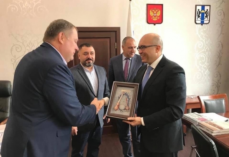 Novosibirsk vilayəti ilə Azərbaycan arasında ticari-iqtisadi əlaqələrin inkişafı perspektivləri müzakirə edilib