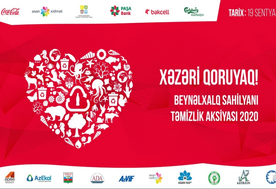 ®  Bakının 20 çimərliyində beynəlxalq ekoloji aksiya keçiriləcək
