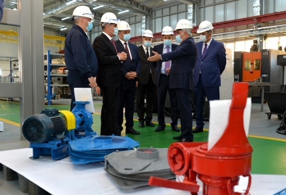 SOCAR-ın Dalma Elektrik Mühərriklərinin Təmiri Sahəsi yenidənqurmadan sonra istismara verilib