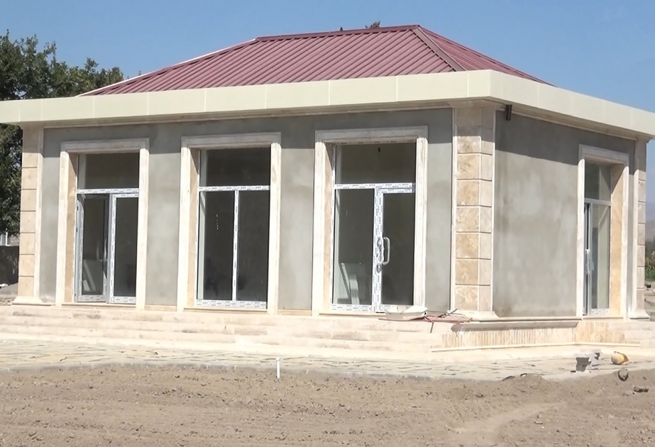 Qaraburc və Şəhriyar kəndlərində kompleks quruculuq işləri görülür