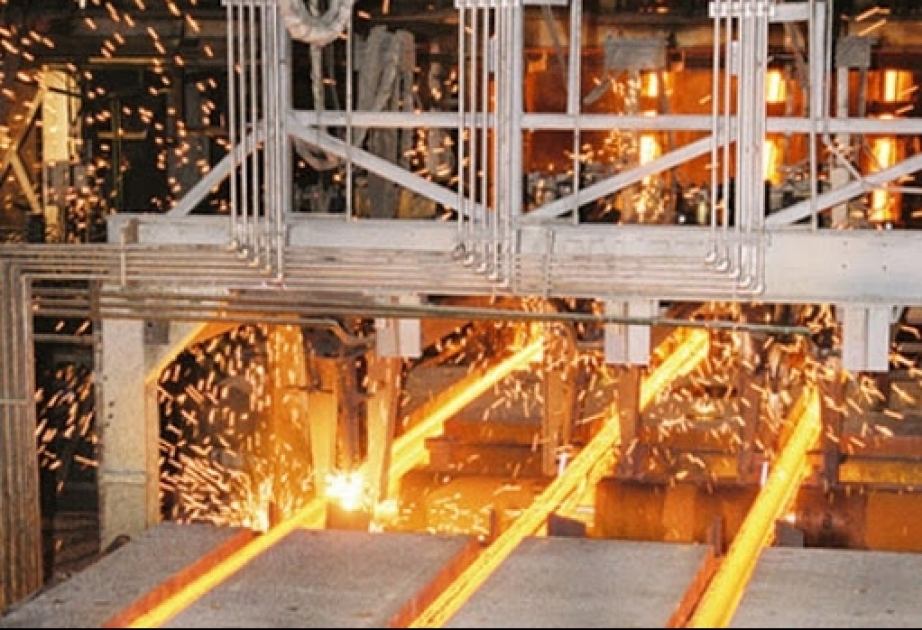 Metallurgiya sәnayesi 2,3 dәfә artıb