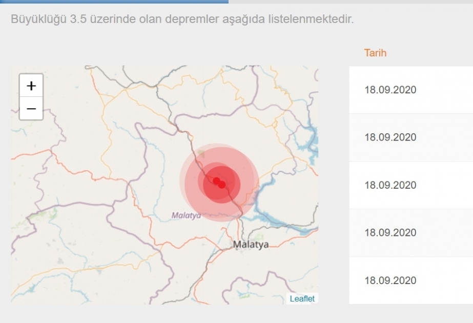 Erdbeben der Stärke 4,5 in der Türkei
