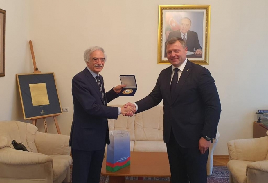 Azərbaycan ilə Həştərxan arasında əməkdaşlığın inkişafı məsələləri müzakirə olunub