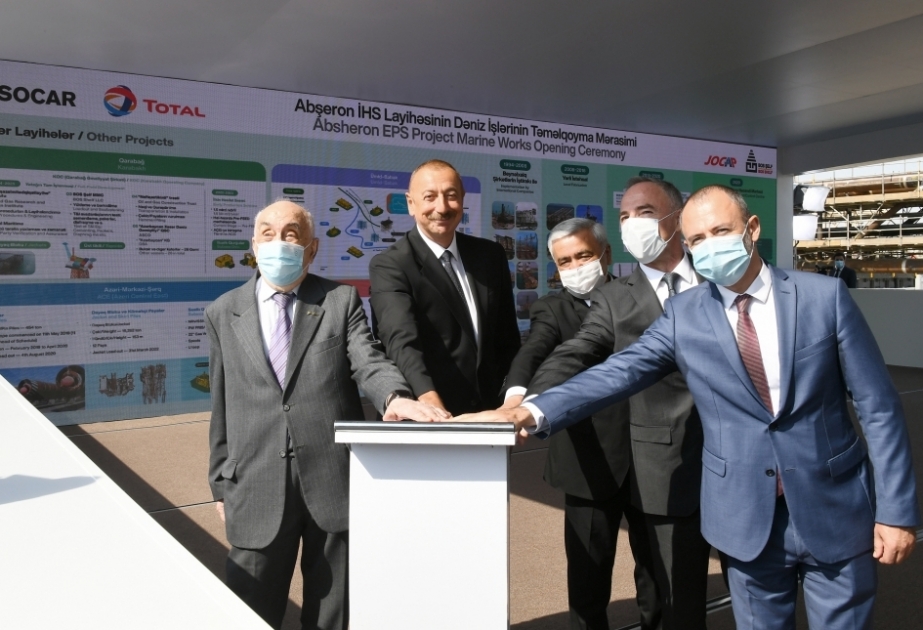 Prezident İlham Əliyev: “Abşeron” qaz-kondensat yatağının yeni mərhələsi başlayır VİDEO