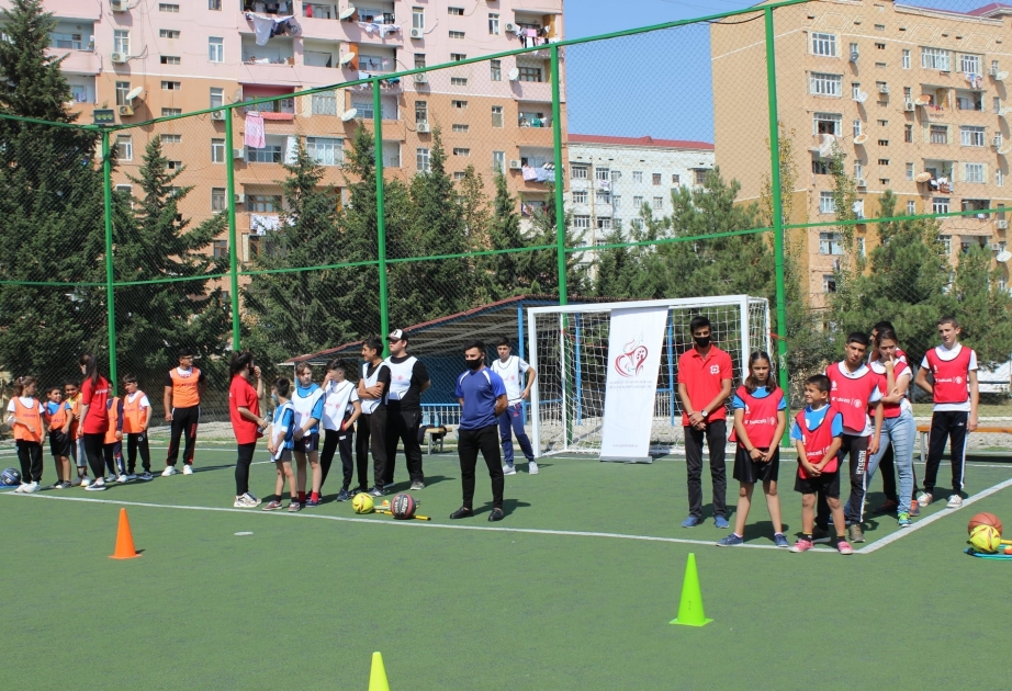 Paralimpiyaçılar arasında “Şən startlar” adlı estafet yarışı təşkil olunub