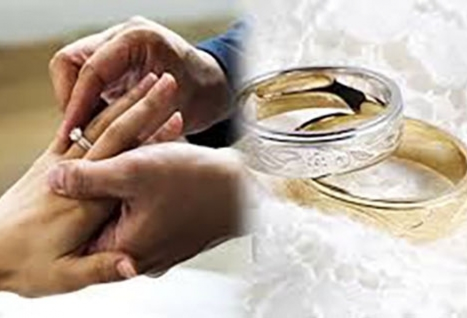 За январь-июль в Азербайджане зарегистрировано 20 тысяч 611 браков