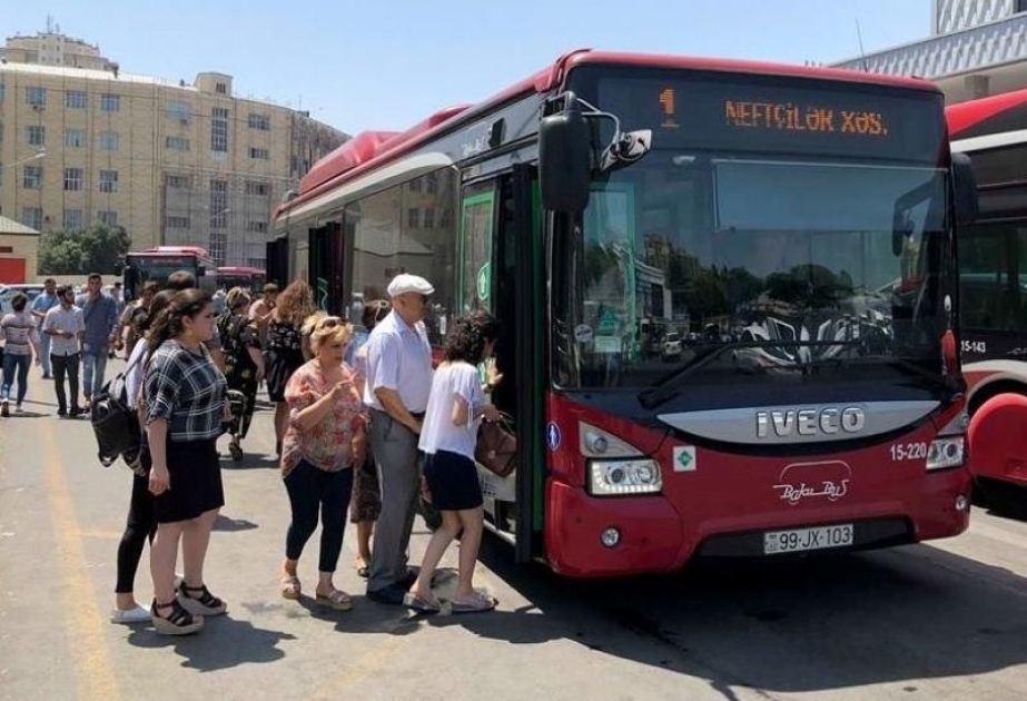 Səkkiz ayda nəqliyyat vasitələri ilə 844,4 milyon sərnişinə xidmət göstərilib