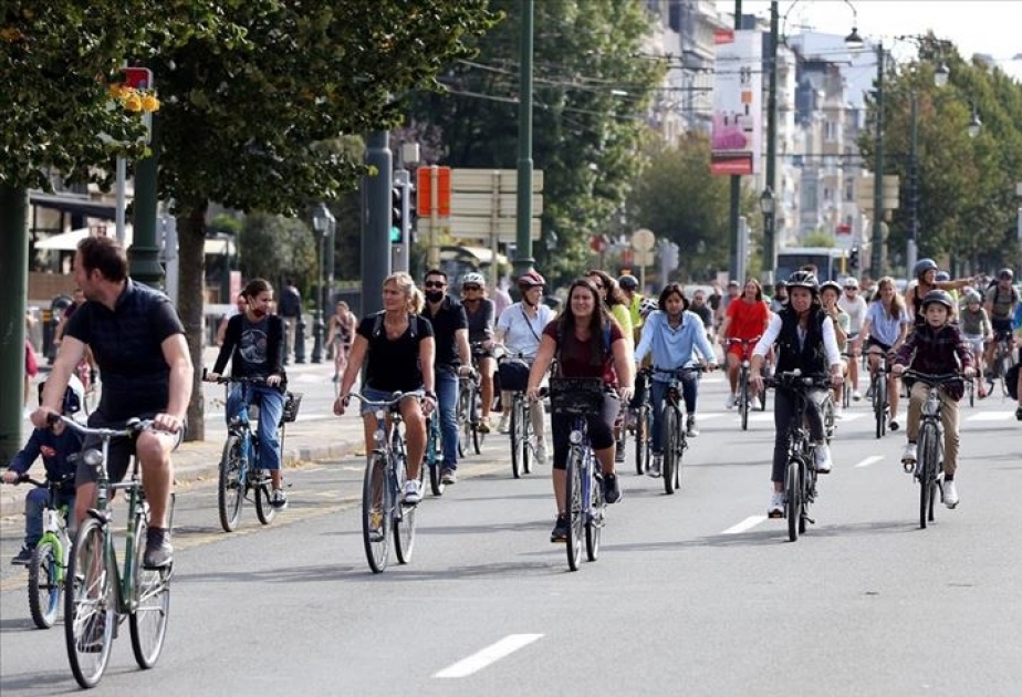 Brüssel daha bir avtomobilsiz gün yaşayıb
