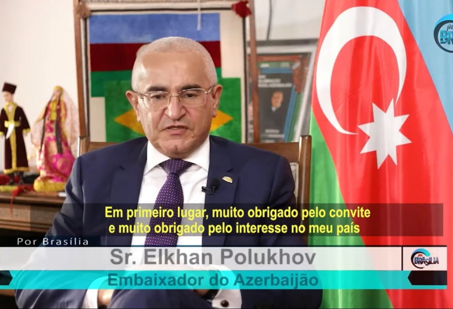 Braziliya telekanalında Ermənistanın Azərbaycana qarşı təcavüzündən bəhs edilib