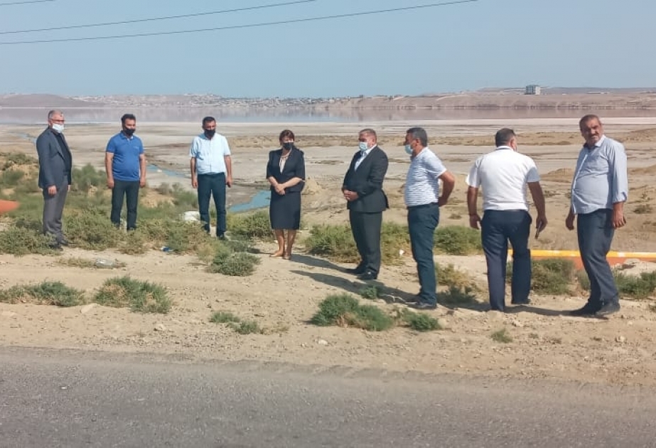 Masazır kəndində yerləşən Duz gölünün vəziyyəti nəzarətdədir