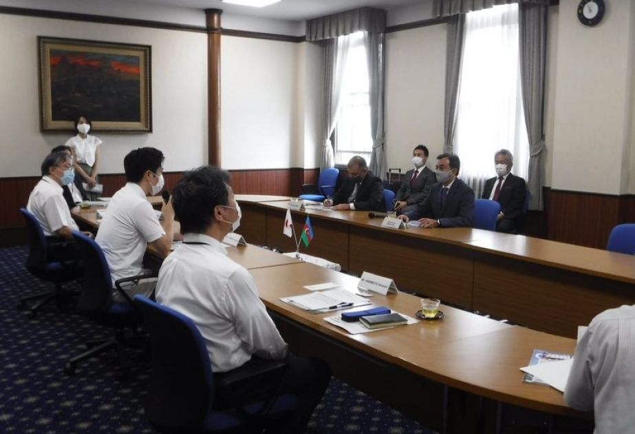 Azərbaycan regionları ilə Yaponiyanın Osaka prefekturası arasında əməkdaşlıq məsələləri müzakirə olunub