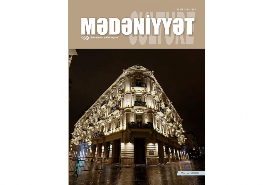 “Mədəniyyət/Culture” jurnalının növbəti nömrəsi işıq üzü görüb