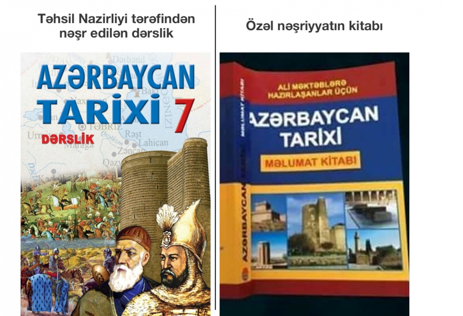 Təhsil Nazirliyi 7-ci sinif “Azərbaycan tarixi” dərsliyi ilə bağlı açıqlama yayıb