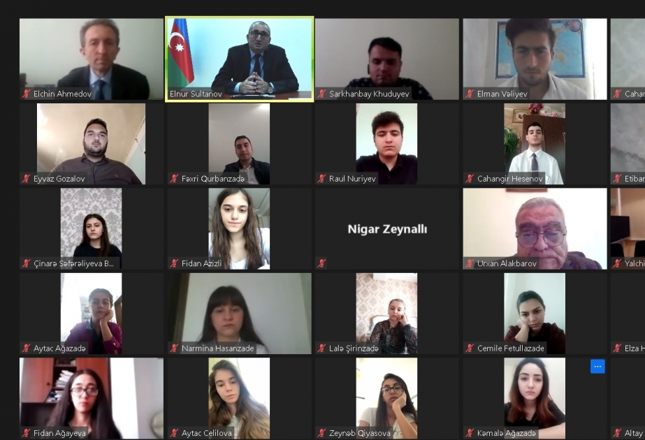 “Dayanıqlı sülhün təmin edilməsində çoxtərəfliliyin artan əhəmiyyəti” mövzusunda videokonfrans keçirilib