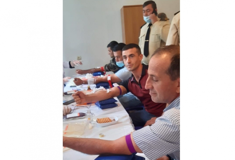 Növbəti qanvermə aksiyası Samuxda təşkil olunub
