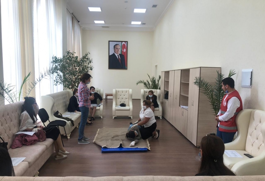 Quzanlıda ilk yardım təlimləri keçirilib