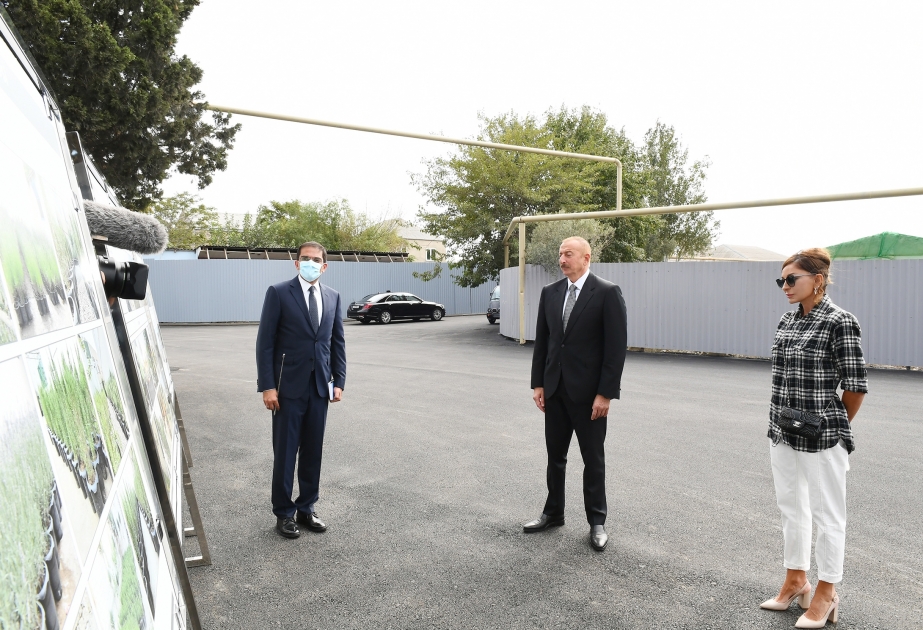 Le président Ilham Aliyev: Une nouvelle ère commence pour le bourg de Balakhany