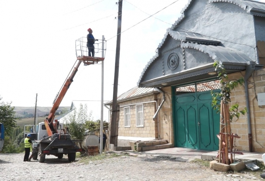 “Azərişıq” şimal-qərb regionunda elektrik enerjisi təsərrüfatını yeniləyib