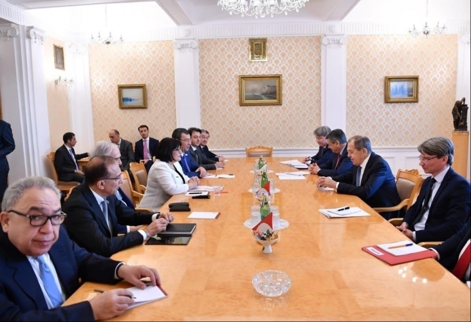FM Lavrov affirms Russia`s intention to deepen relations with Azerbaijan