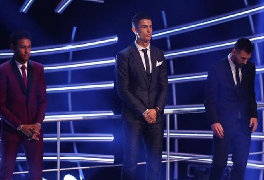 Месси и Неймар заняли 4-е место в голосовании за приз игроку года УЕФА, Роналду — 10-й