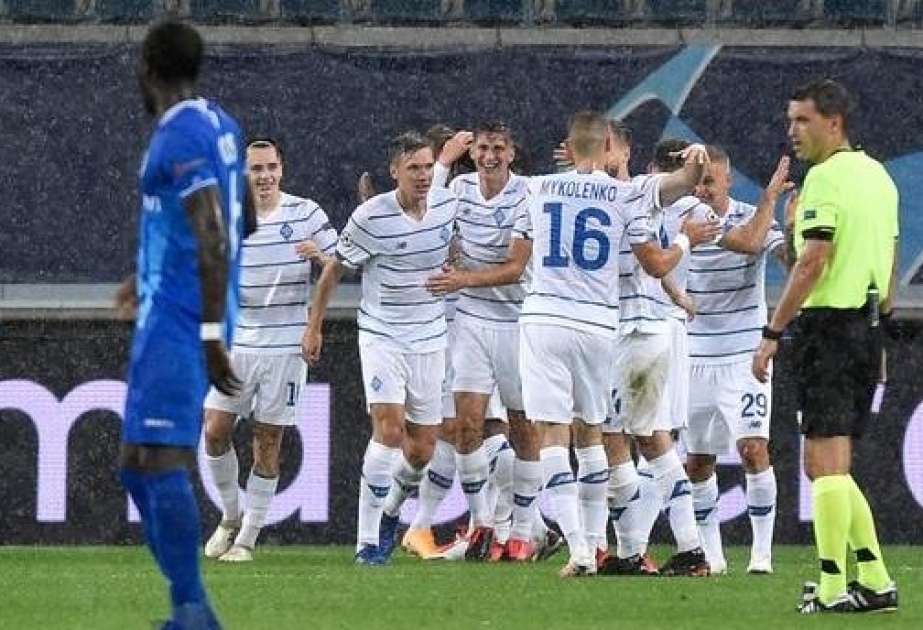 «Динамо» одержало победу в выездном матче против «Гента»