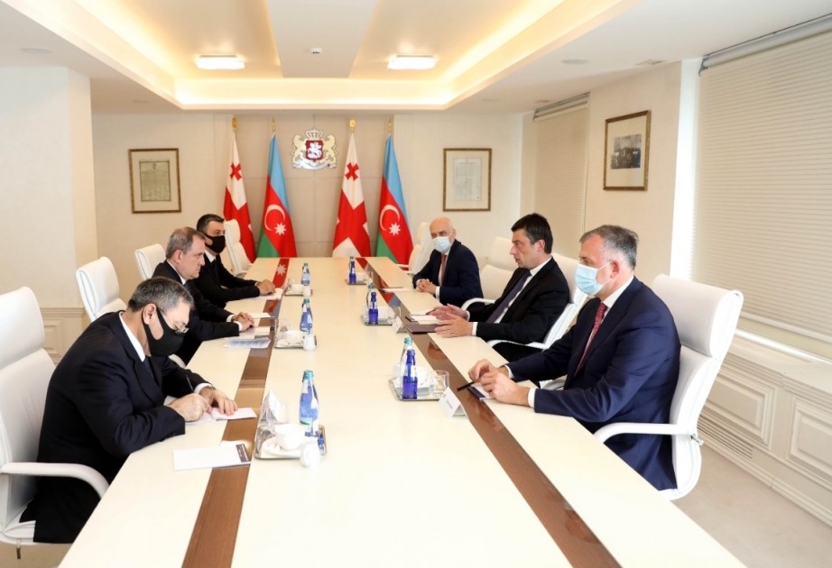 Azərbaycanın Xarici İşlər naziri Gürcüstanın Baş Naziri ilə görüşüb