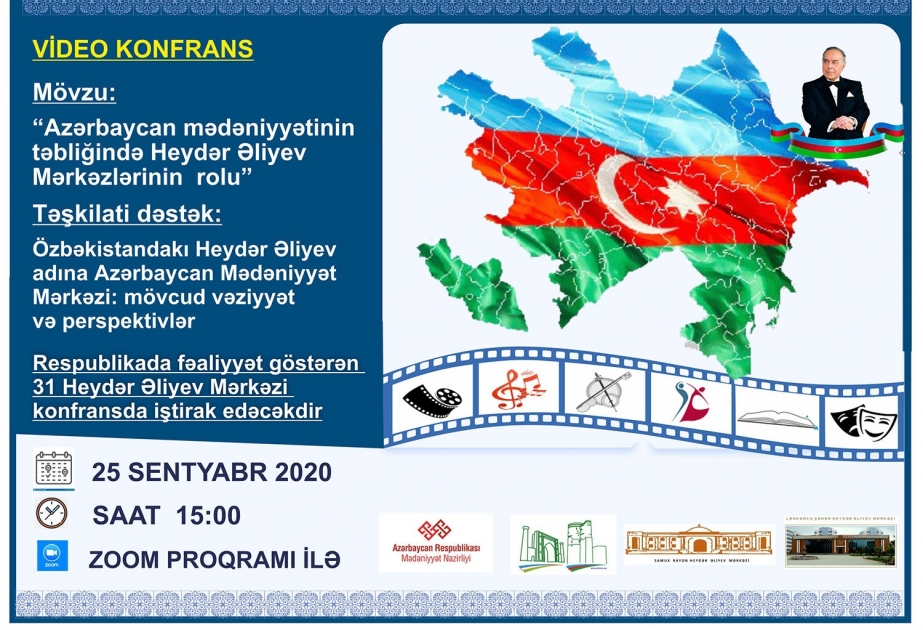 “Azərbaycan mədəniyyətinin təbliğində Heydər Əliyev mərkəzlərinin rolu” adlı onlayn konfrans keçiriləcək