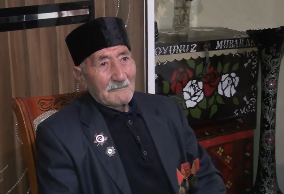 Yüz yaşlı Hüseyn Hümbətovla görüş keçirilib