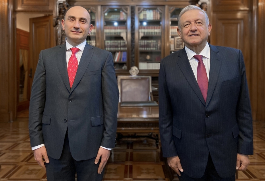 Meksika Prezidenti Azərbaycan səfirinin etimadnaməsini qəbul edib