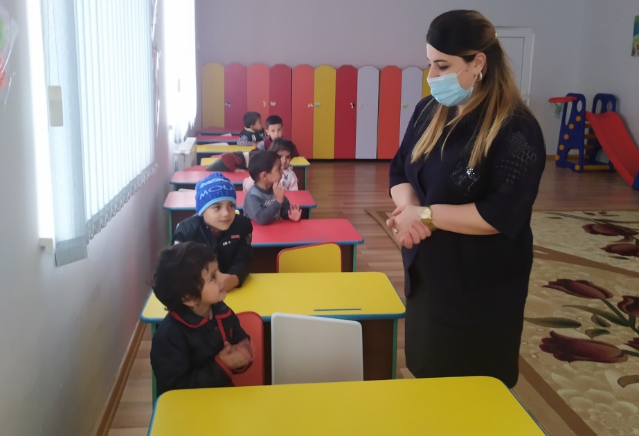 Yardımlının körpələr evi-uşaq bağçalarında yeni koronavirus pandemiyasına qarşı mübarizə tədbirləri gücləndirilib