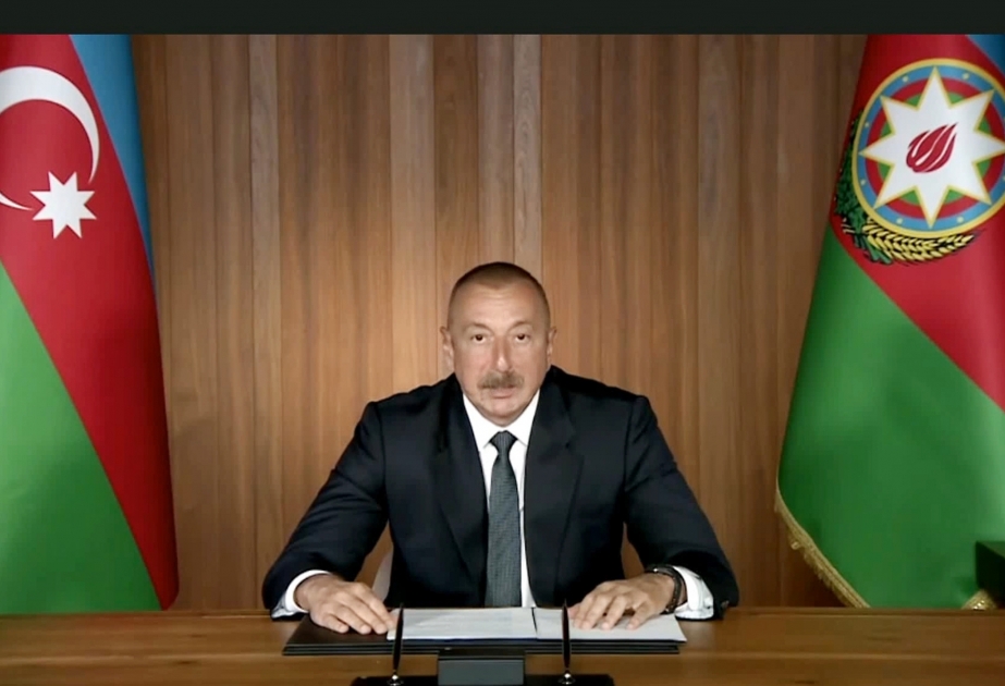 الرئيس إلهام علييف: هدف أرمينيا هو الحفاظ على الوضع الراهن الخاص بالاحتلال والتوصل إلى الحاق الأراضي المحتلة بنفسها