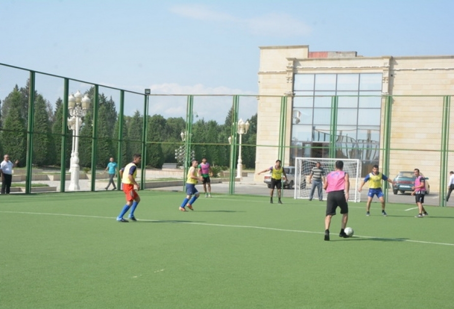 Tərtərdə mini futbol üzrə rayon çempionatına yekun vurulub