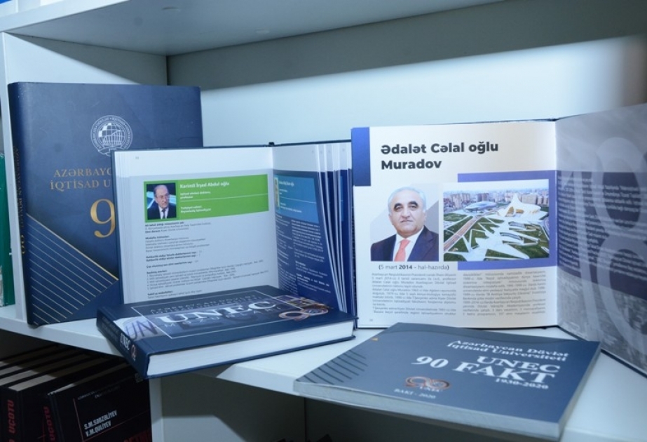 UNEC-in 90 illik yubileyinə töhfə: nəfis tərtibatda kitablar