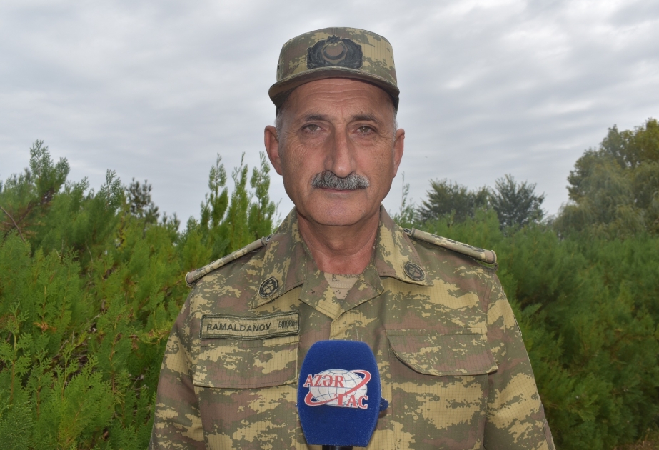 Polkovnik Şair Ramaldanov: Azərbaycan Ordusu qarşıya qoyulmuş tapşırığı uğurla yerinə yetirəcək VİDEO