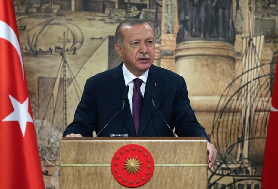 Rəcəb Tayyib Ərdoğan: Türkiyə bütün imkanları və bütün qəlbi ilə dost və qardaş Azərbaycanın yanındadır