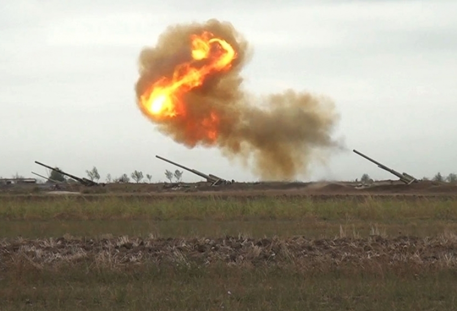 Las unidades de artillería de Armenia en dirección a Aghdara fueron bombardeadas