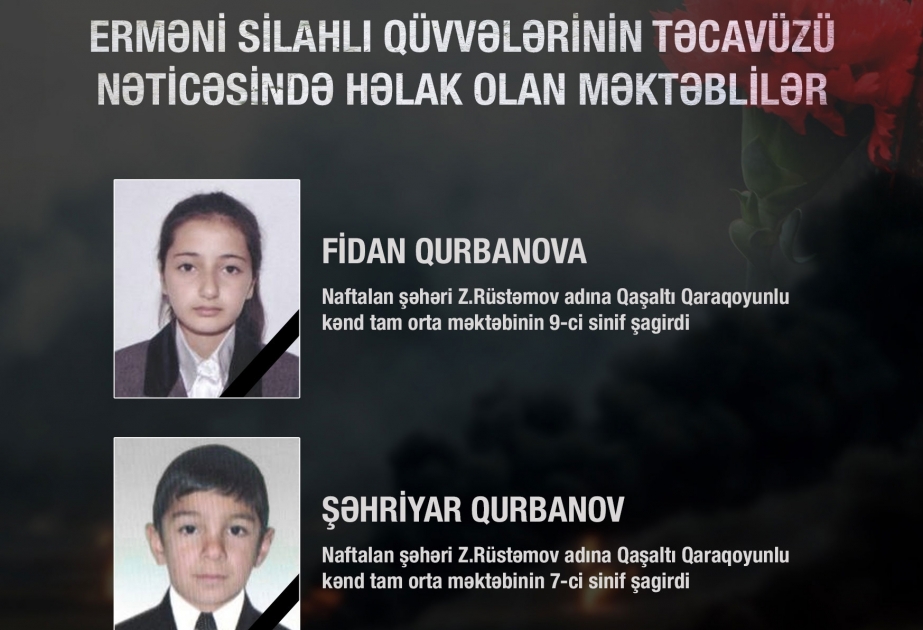 Dos escolares azerbaiyanos fueron asesinados por las fuerzas armadas armenias