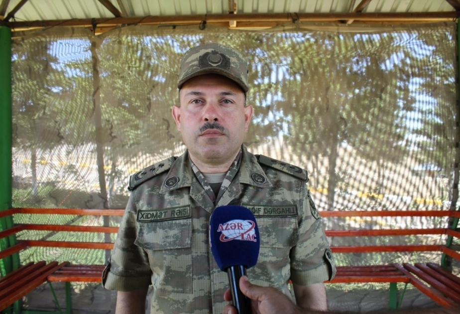 Полковник Вагиф Даргяхлы: Противник подверг обстрелу территорию Геранбойского района