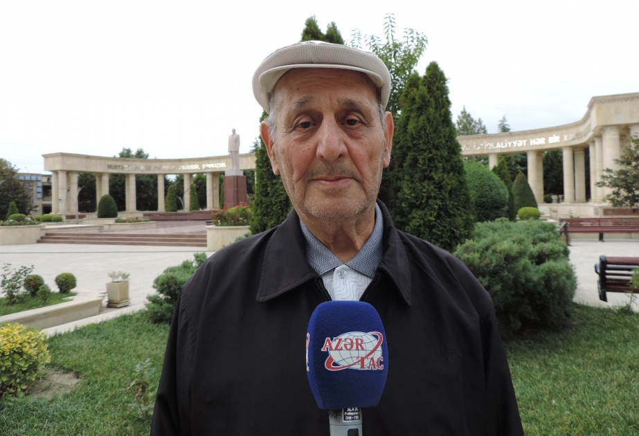 Veteran: Azərbaycan xalqı ermənilərə öz yerini göstərir
