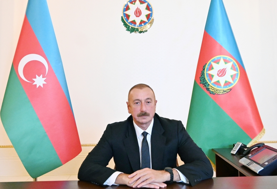 ​El Presidente Ilham Aliyev se reunió con el Secretario General de la ONU Antonio Guterres por videoconferencia